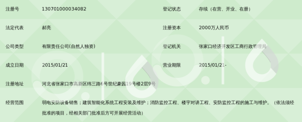 张家口浩远安防 专业安防设备销售与工程服务',